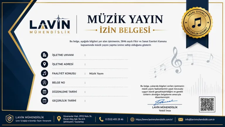 Müzik Yayın İzin Belgesi Nasıl Alınır