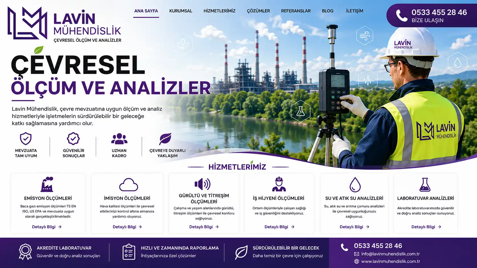 çevresel ölçüm ve analiz